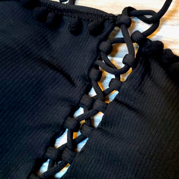 NEW Cupshe Black One Piece Swimsuit | Size L - Picture 4 of 5